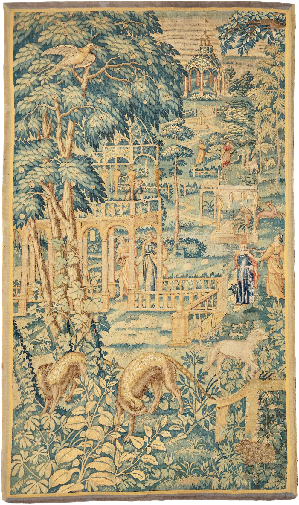 Rare Parkland tapestry, 